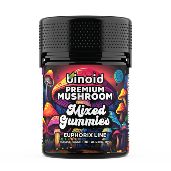 binoid euphorix blend microdose magic mushroom gummies