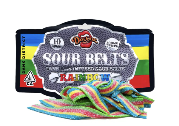 Devour sour belts 3000mg