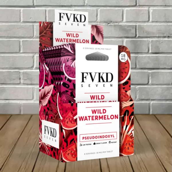 FVKD Seven 7-Hydroxy + Psuedo Extract Tablets BULK CASE Deal